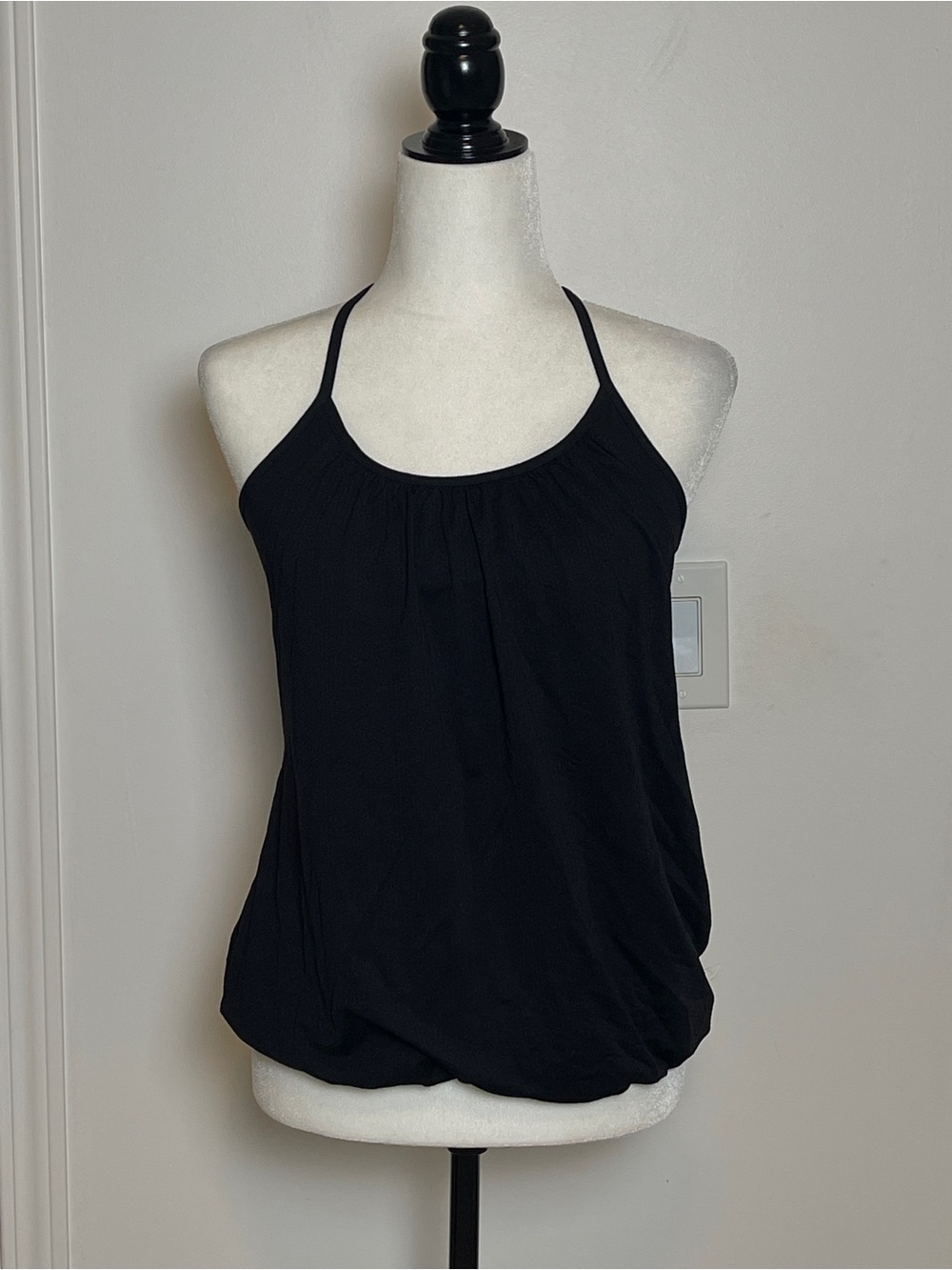 Lululemon Black Halter Neck Women's Tank Top 8